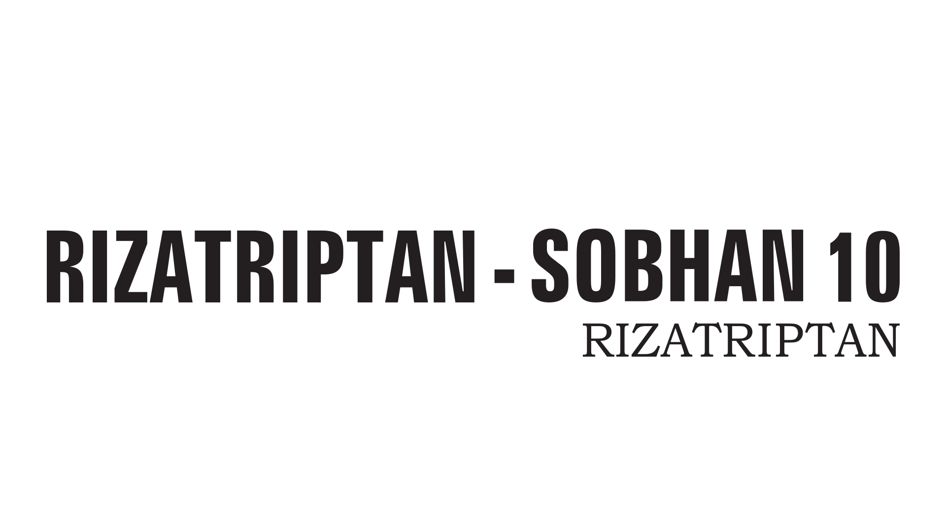 rizatriptan